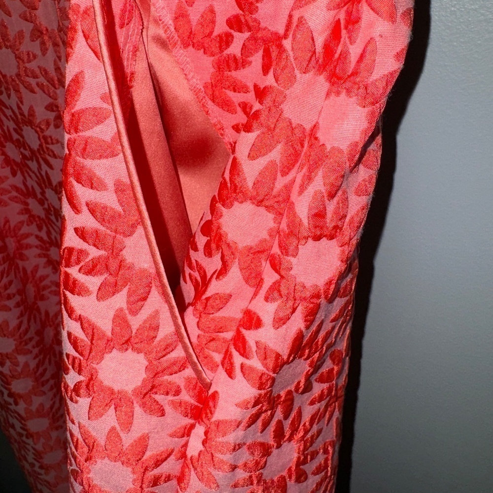 EUC Boden Daisy Jacquard Textured Floral Textured Sheath Dress Size 12L 12 Long - Picture 7 of 9